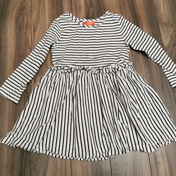 Joe Fresh long sleeves black and white stripe dress - Picture 3 of 7